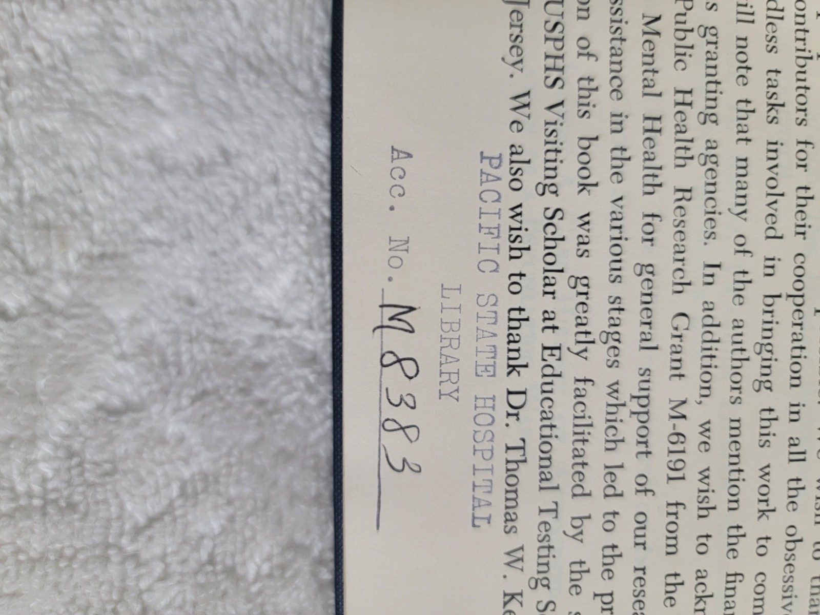 Research In Behavior modification; Krasner And Ullmann 1967 EXCELLENT CONDITION