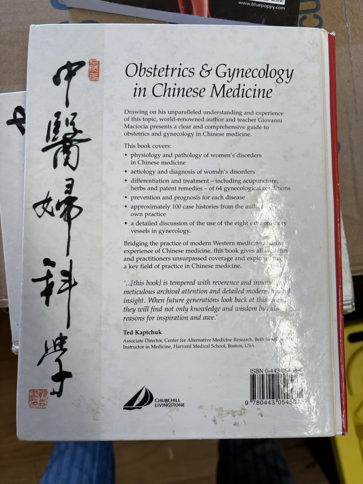 Obstetrics and Gynecology in Chinese Medicine by Giovanni Maciocia Hardcover