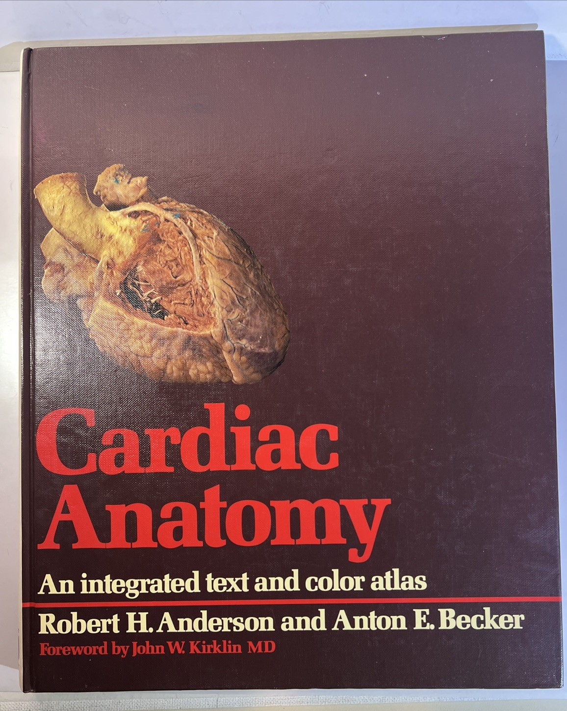 Cardiac Anatomy: An Integrated Text and Color Atlas by Robert Anderson- 1980 -B2