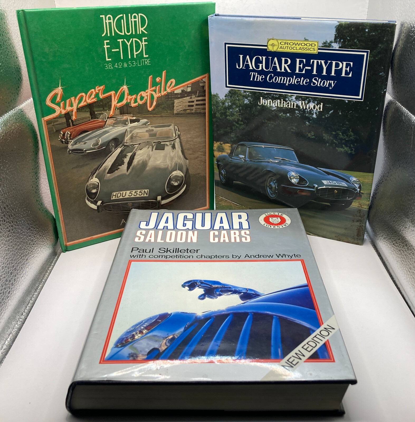 Lot of 3 Jaguar Car Books – Paul Skilleter Andrew Whyte Jonathan Wood