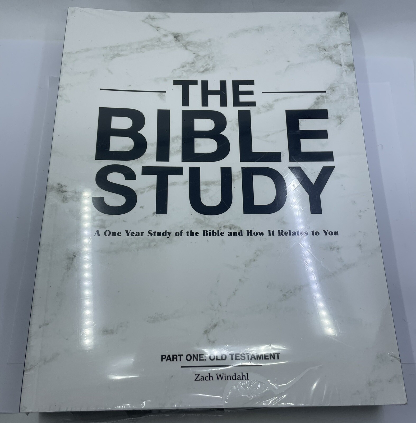 THE BIBLE STUDY Books Parts One & Two New & Old Testament by Zach Windahl SEALED