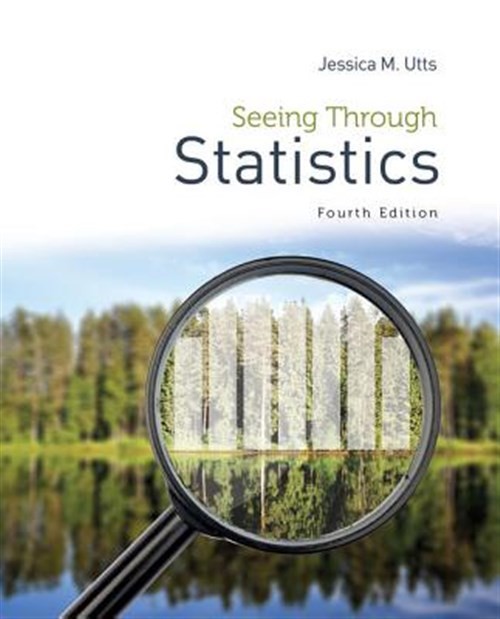 Seeing Through Statistics, Paperback by Utts, Jessica M., Like New Used, Free…