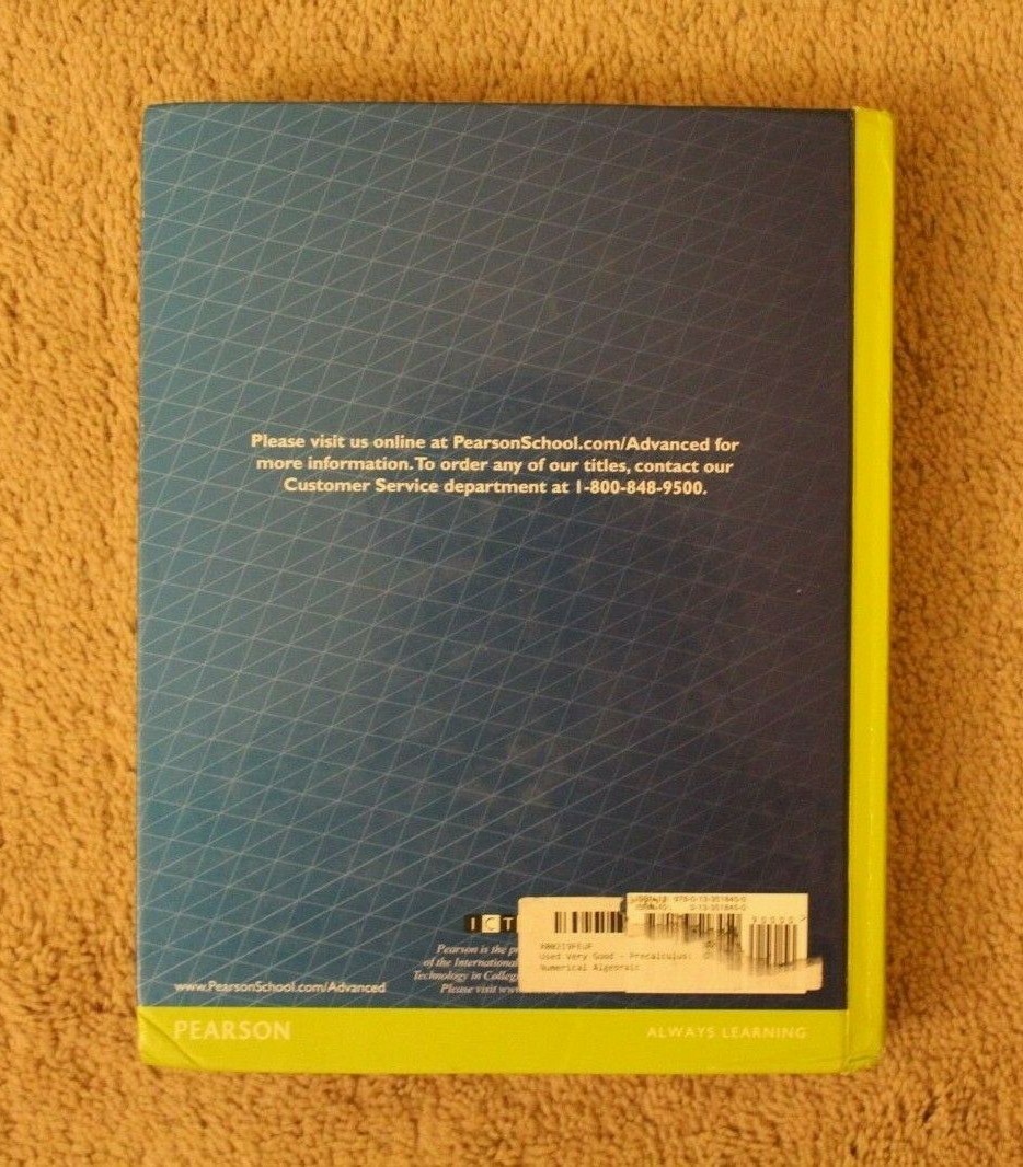 Precalculus : Graphical, Numerical, Algebraic by Demena (hardcover)