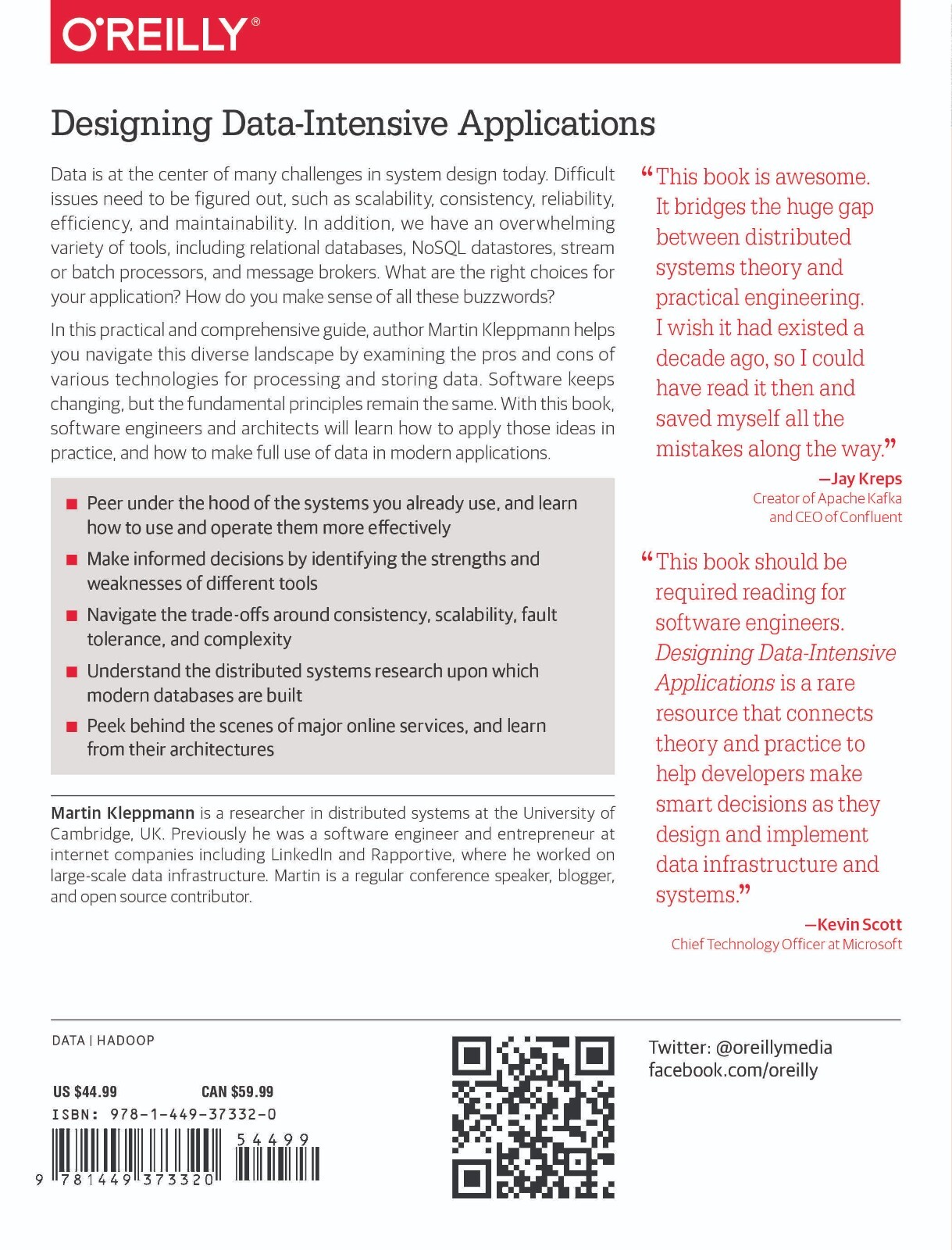 Designing Data-Intensive Applications