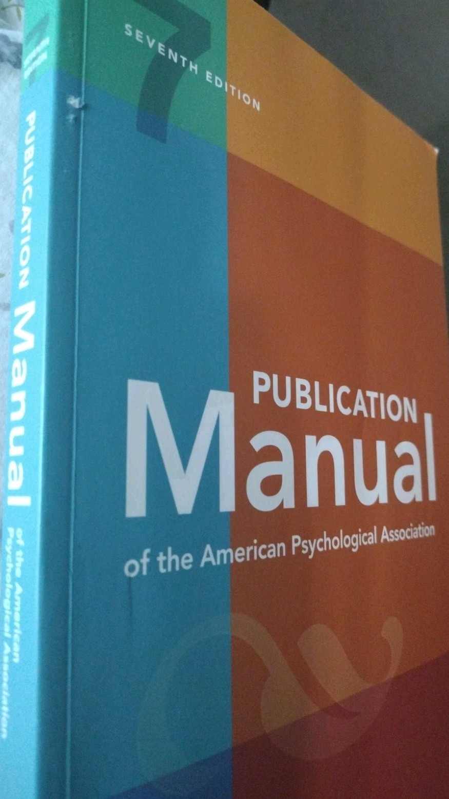 New Publication Manual Of The American Psychological Association 7th Edition 📚