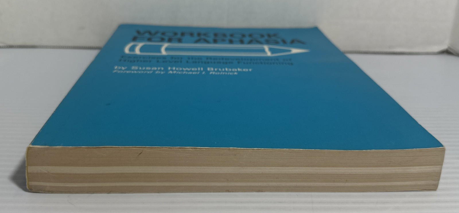 Workbook for Aphasia Susan Brubaker 1979 pb Redevelopment Language Functioning