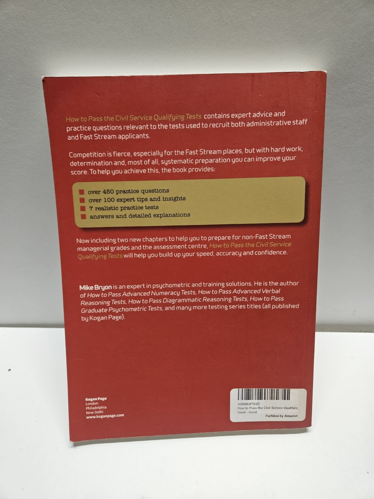 How to Pass the Civil Service Qualifying Tests: The Essential Guide for Clerical