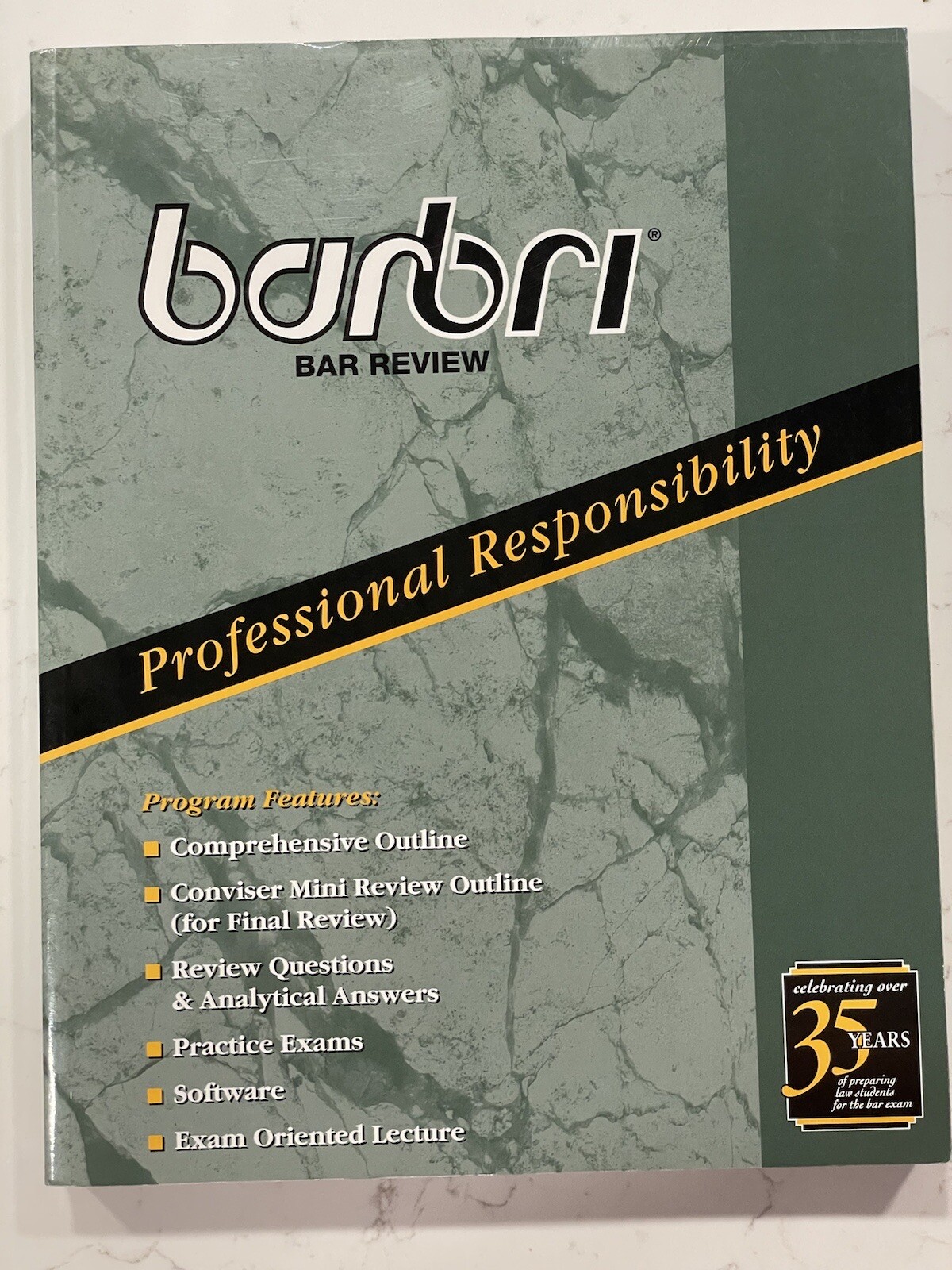 BARBRI BAR REVIEW: PROFESSIONAL RESPONSIBILITY By Richard C ; Richard C. Wydick