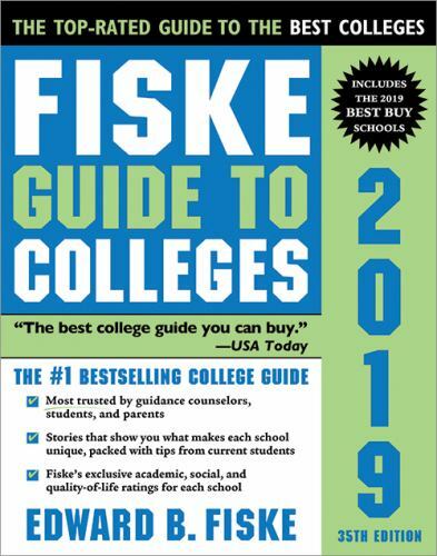 Fiske Guide to Colleges 2019 – 9781492662099, paperback, Edward B Fiske, new
