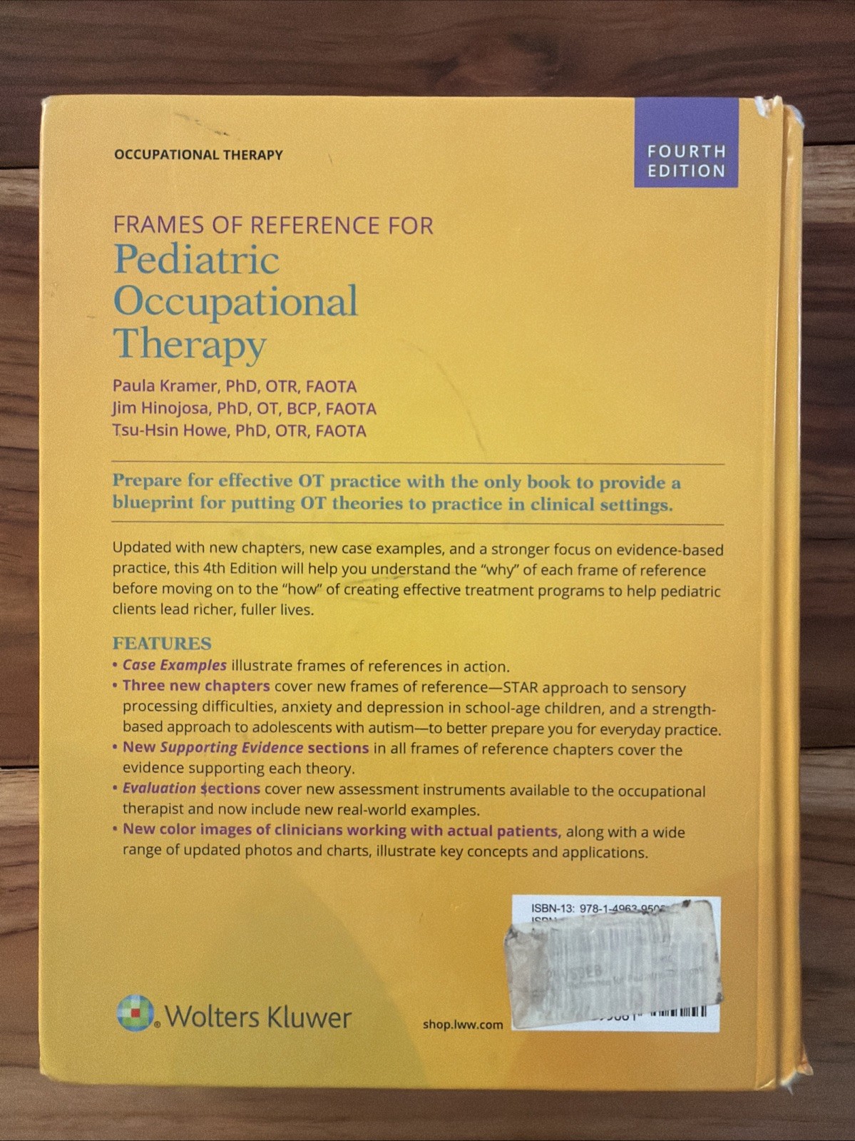 Frames Of Reference For Pediatric Occupational Therapy Fourth Edition 2020 ￼
