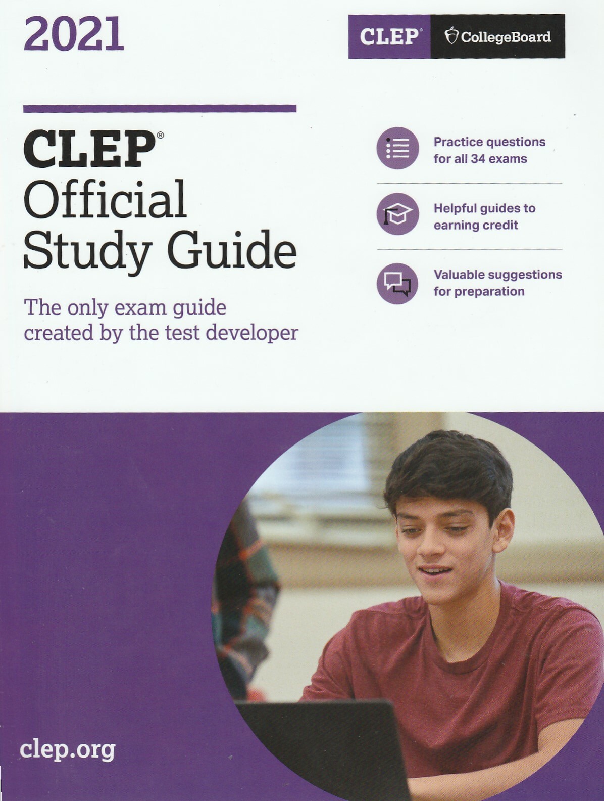 CLEP Official Study Guide 2021 by College Entrance Examination Board: New LC9