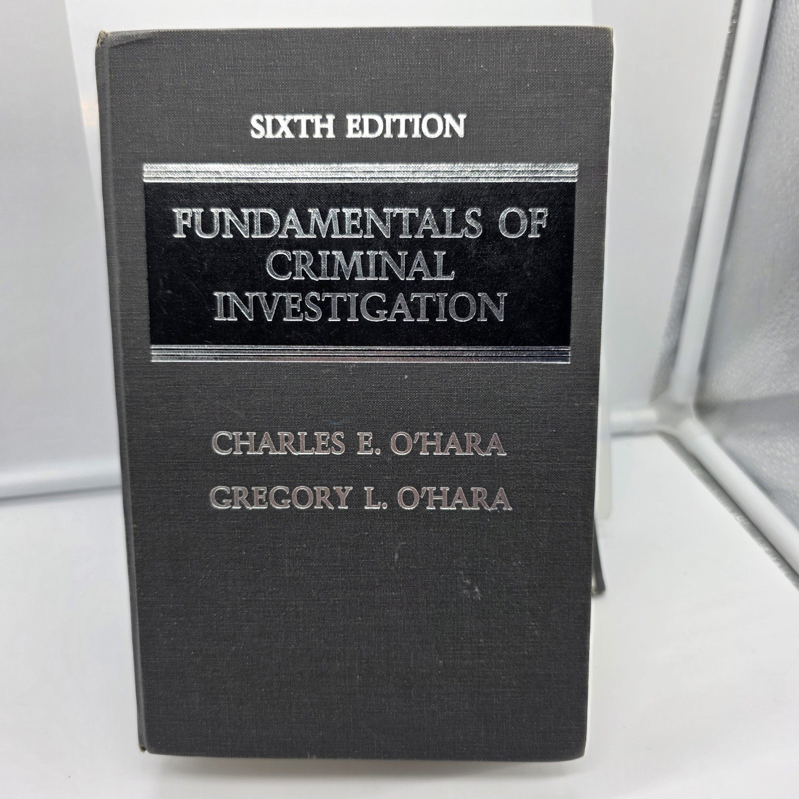 Fundamentals of Criminal Investigation 6th Edition O’Hara 1994 HC Book