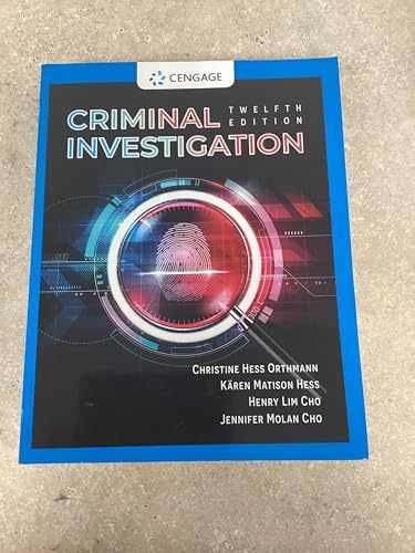 Criminal Investigation (MindTap – Paperback, by Hess Kären; Hess – Very Good d