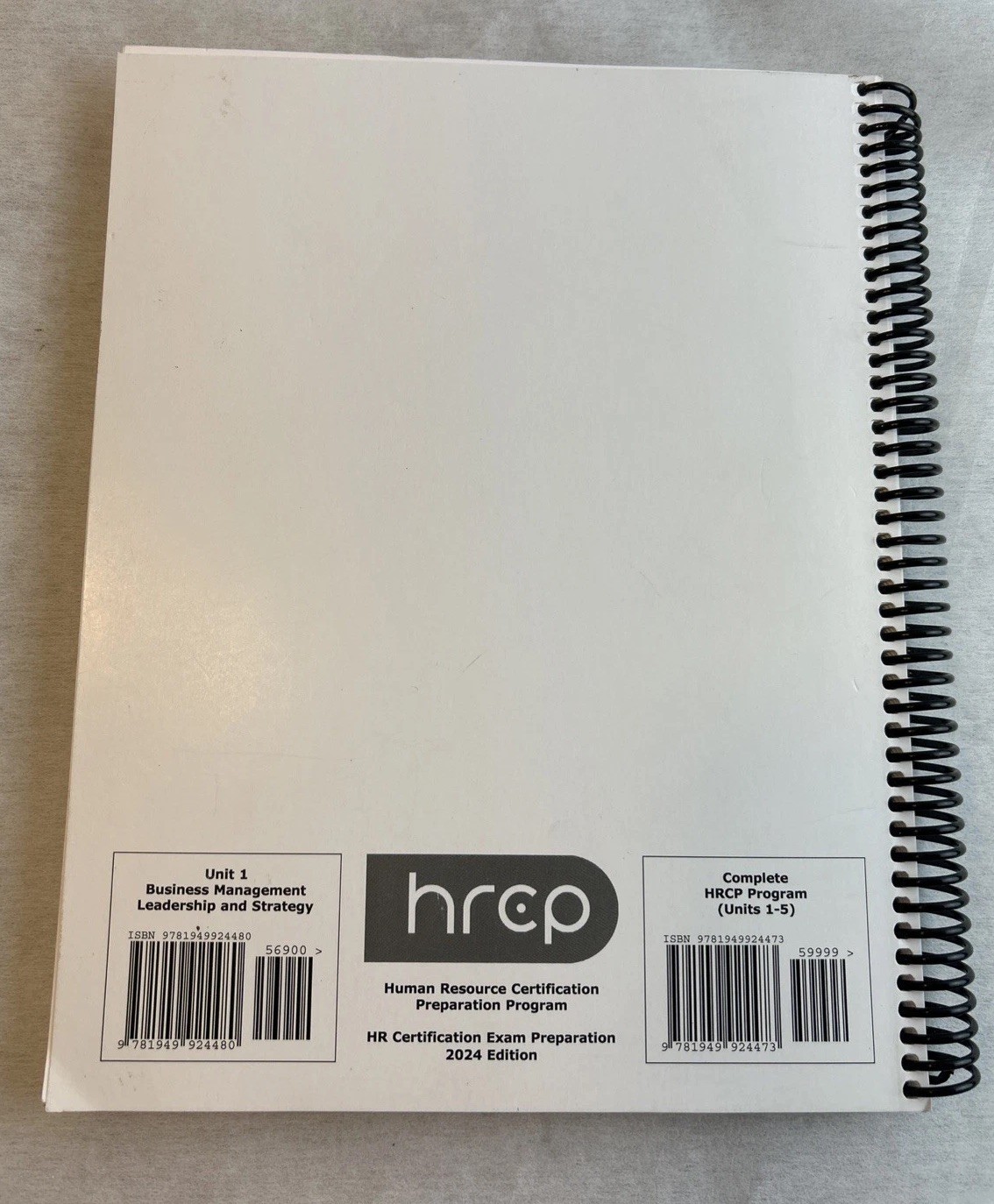 HR Certification Exam Preparation Textbook Six Books Set 2024 Edition By HRCP