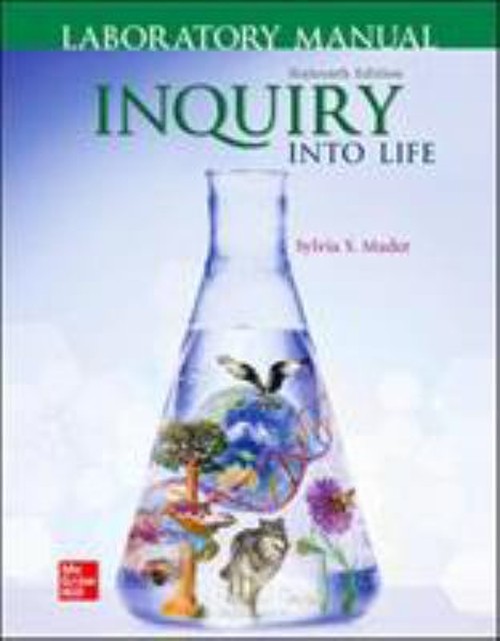 Lab Manual for Inquiry into Life Spiral Sylvia S. Mader