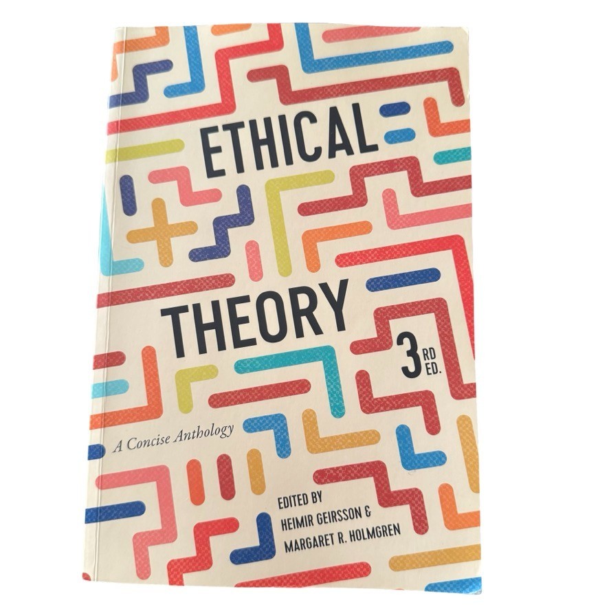 Ethical Theory: A Concise – Paperback, by Geirsson Heimir; Holmgren – Good