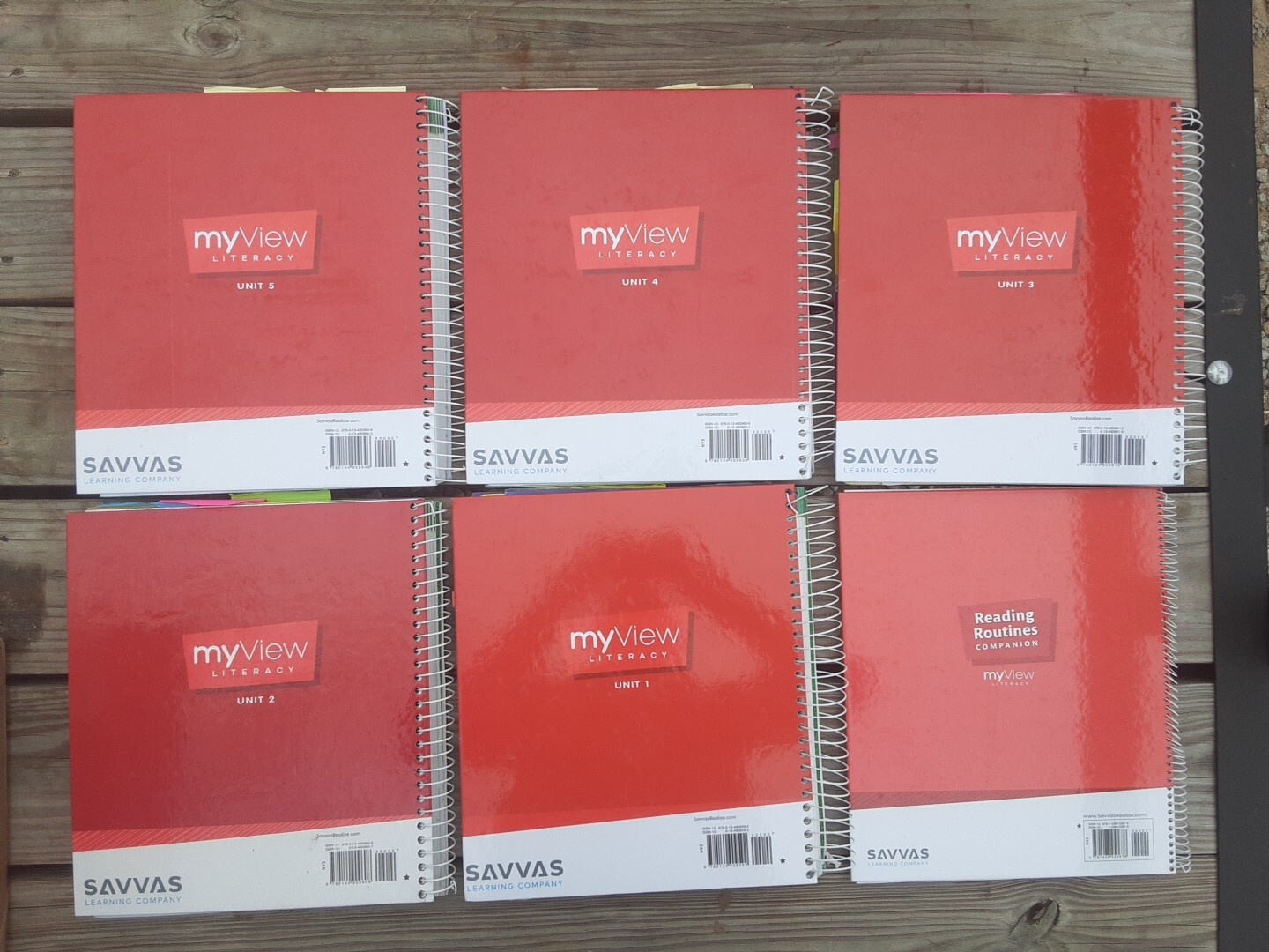 SAVVAS My View Literacy Gr 5-Set of 5 Teacher’s Ed 5.1,5.2,5.3, 5.4, 5.5 & more.