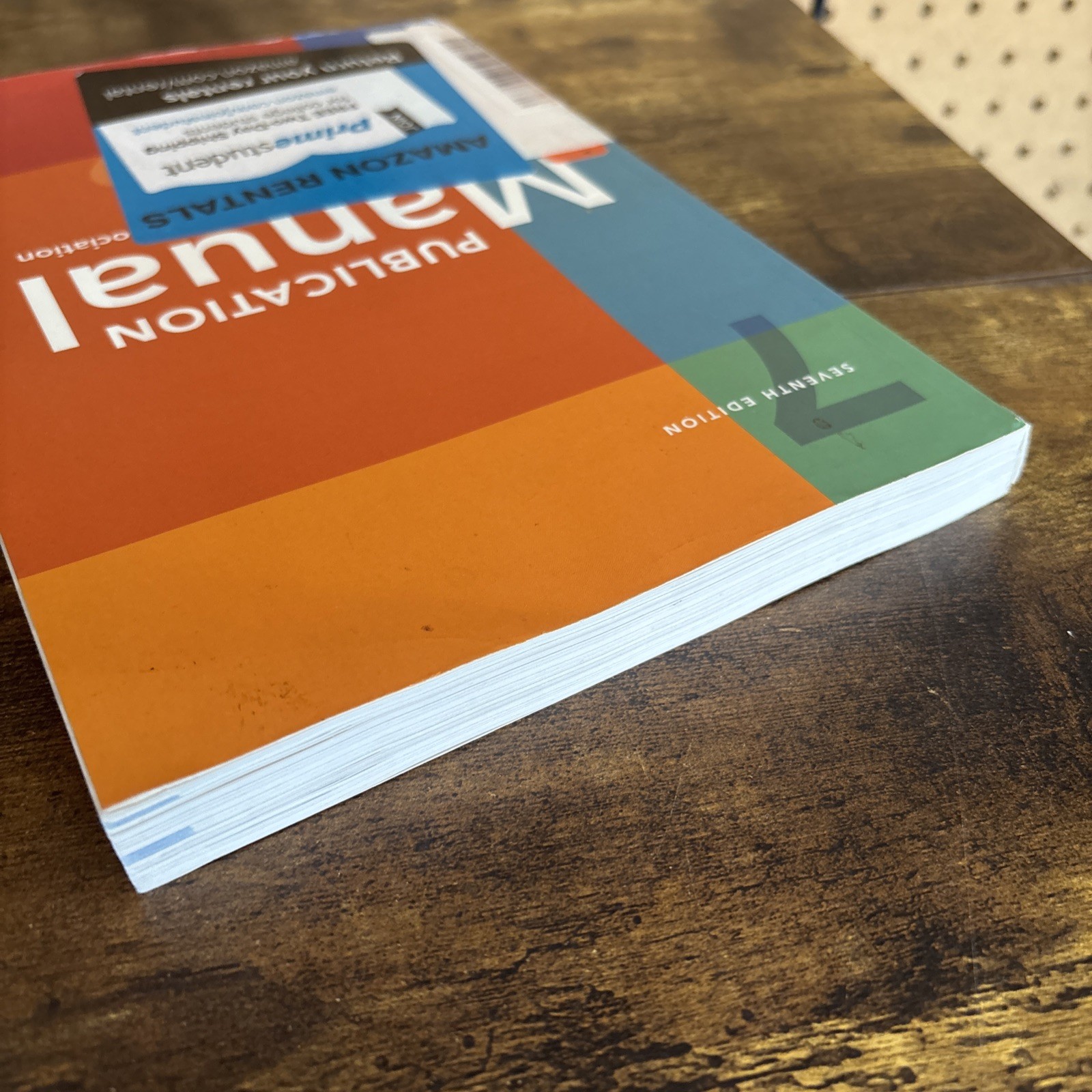 Publication Manual (OFFICIAL) 7th Edition of the American Psychological…