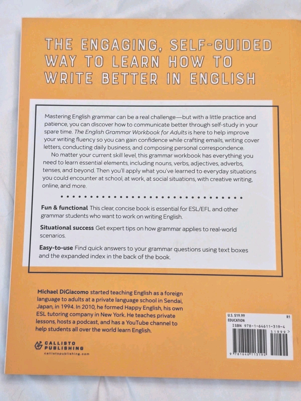 The English Grammar Workbook for Adults: A Self-Study Guide to Improve NEW