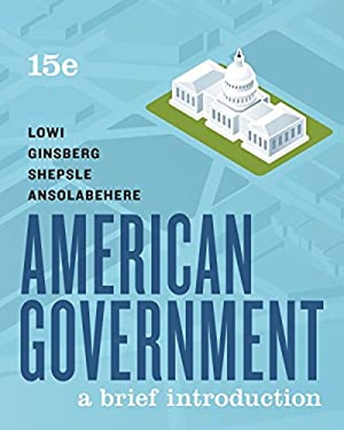 American Government Brief, 15th Edition + Reg Card for EBook+ InQ