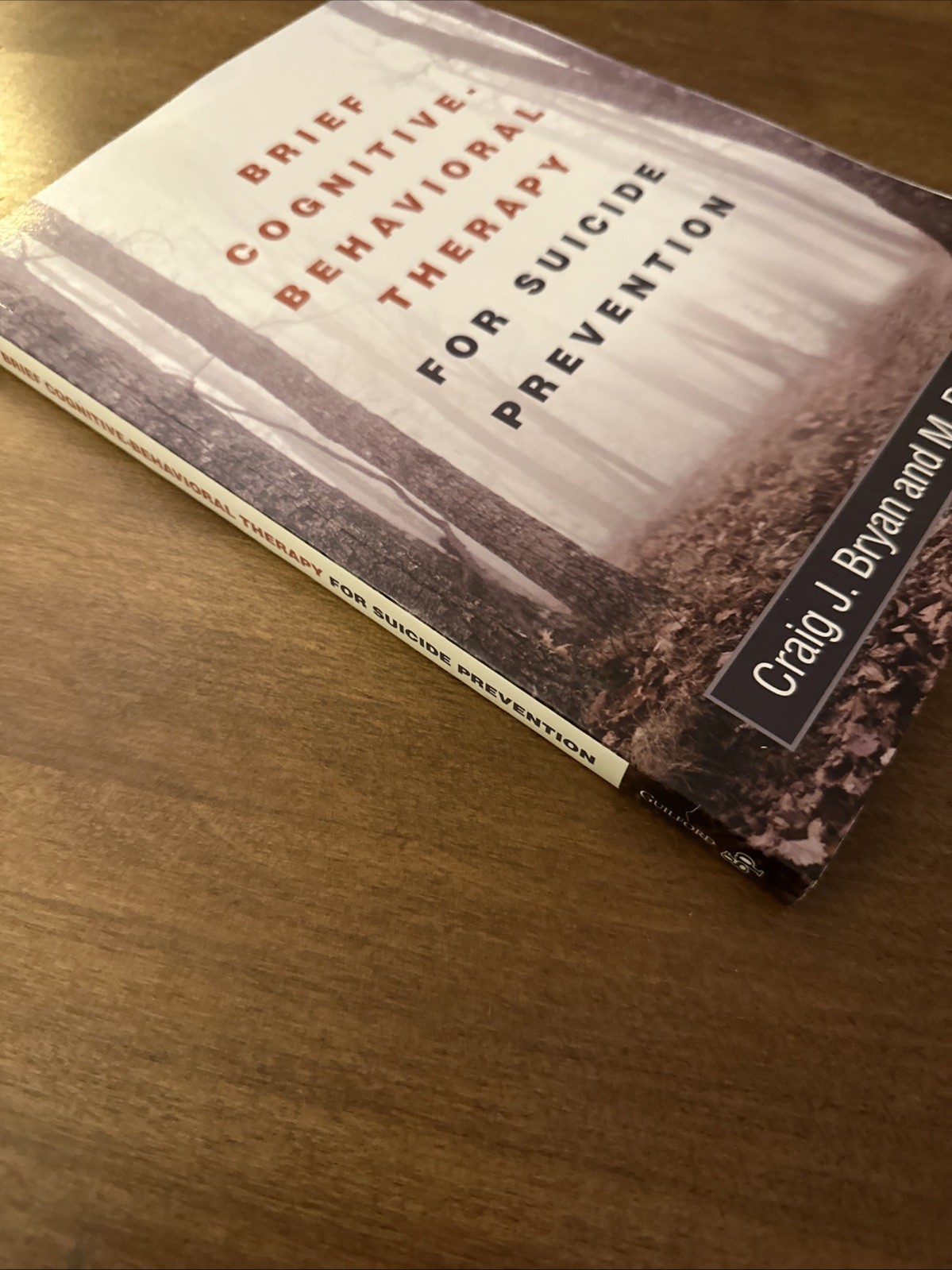 Brief Cognitive-Behavioral Therapy for Suicide Prevention by Bryan GOOD NO MARKS