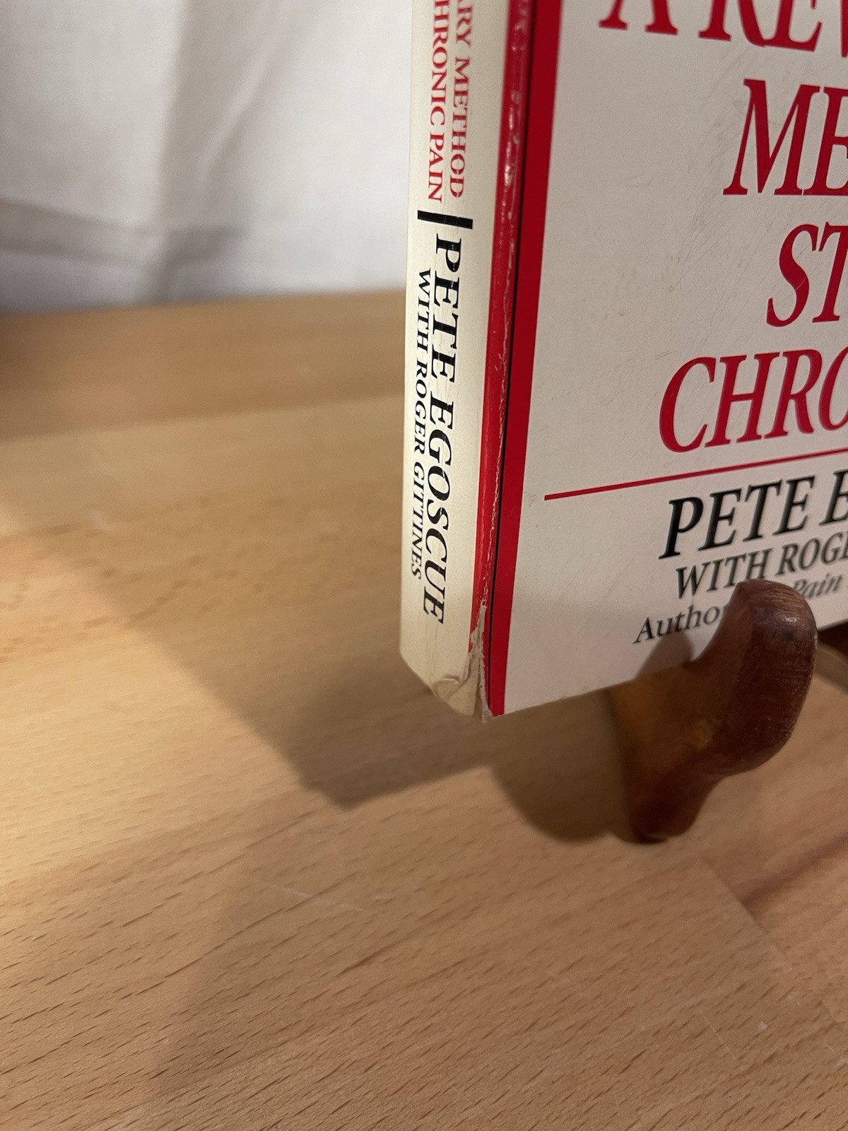 Pain Free A Revolutionary Method for Stopping Chronic Pain Paperback Book Used