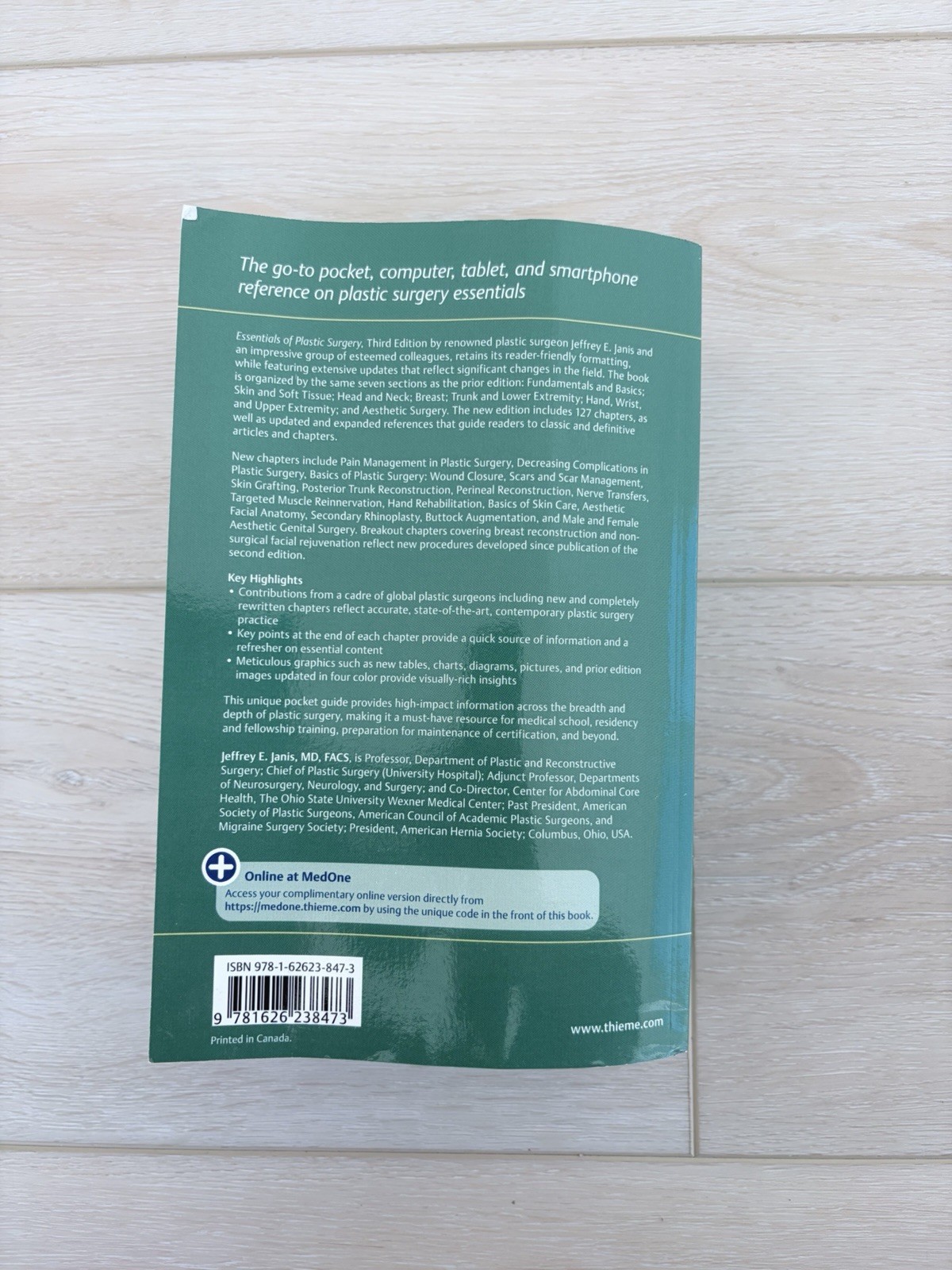 Essentials of Plastic Surgery by Jeffrey Janis (2022, Trade Paperback) 3rd Ed