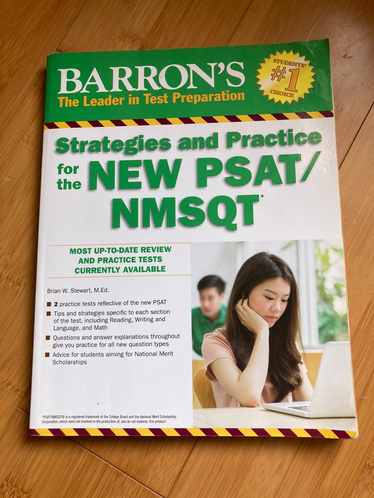 Barron’s Strategies and Practice for the NEW PSAT/NMSQT by Brian W. Stewart…
