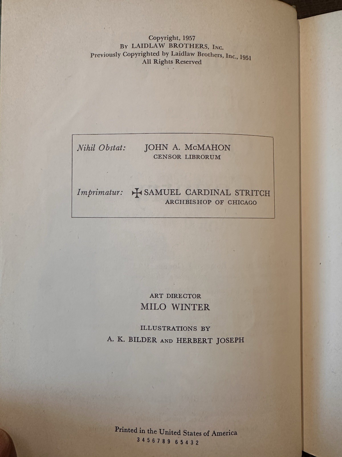 Builders of Our Country (Catholic School History Series) 1957