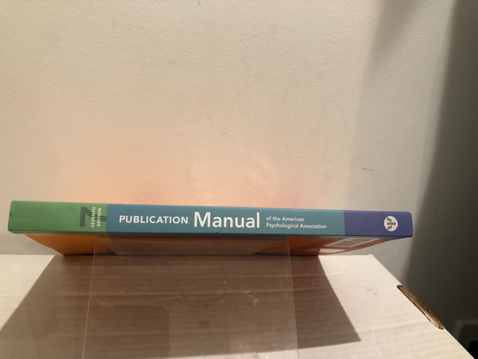 Publication Manual (OFFICIAL) 7th Edition of the American Psychological…