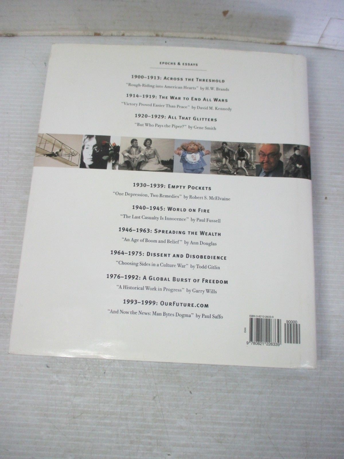 LIFE: OUR CENTURY IN PICTURES BOOK 1900-1999 by Richard Stolley Bulfinch Press