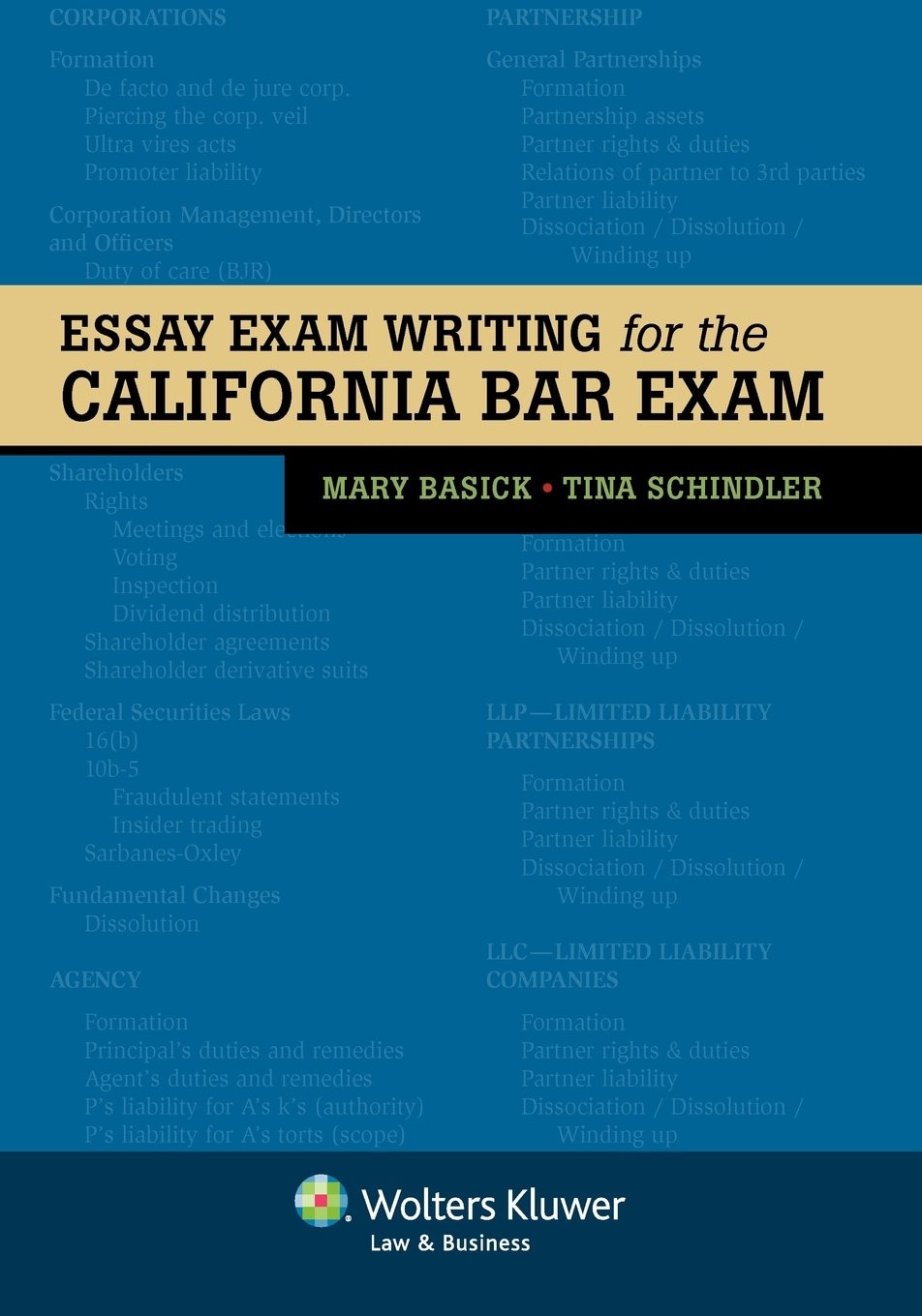 Essay Exam Writing for the California Bar Exam